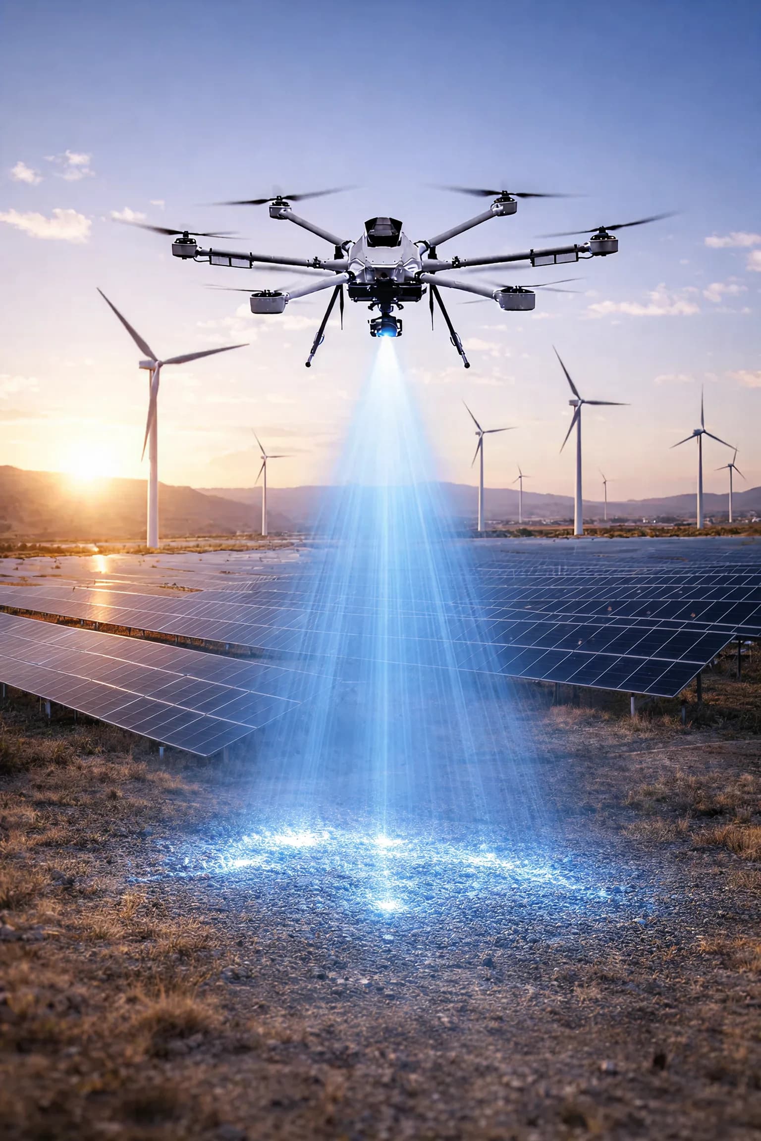 Servicios con drones (UAV) en topografía, inspección e inteligencia territorial