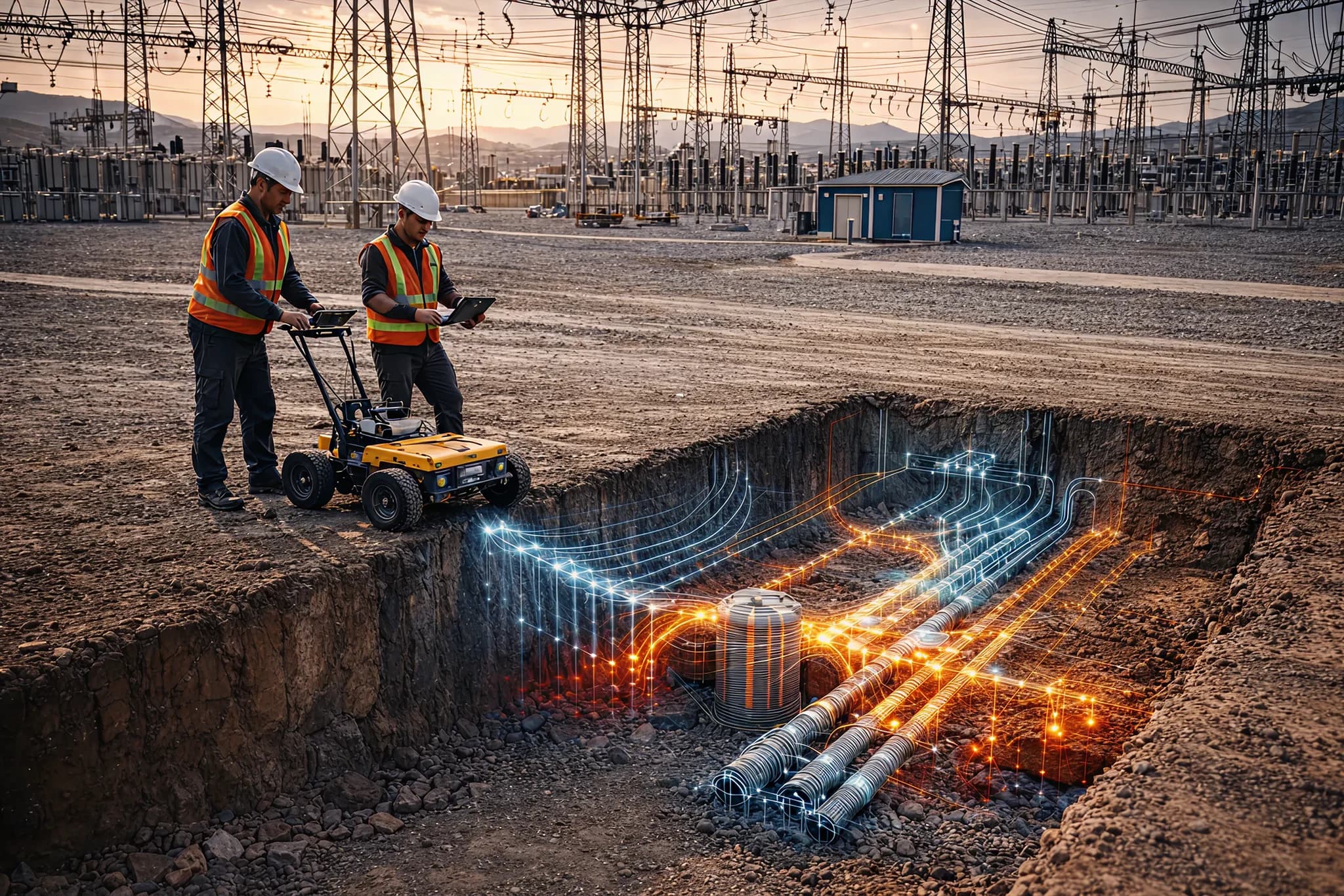 Tecnología GPR de alta precisión para diagnóstico subterráneo